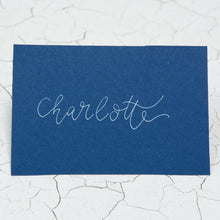 Rectangle Handwritten Personalised Place Card