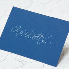 Rectangle Handwritten Personalised Place Card
