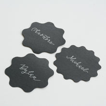 Wavy Handwritten Personalised Place Card with Gold foil