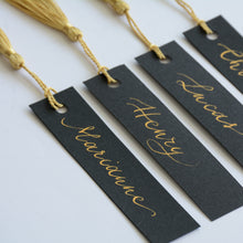 Rectangle Handwritten Place Card with Tassel