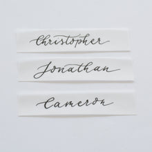 Rectangle Handwritten Vellum Place Card