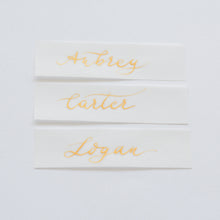Rectangle Handwritten Vellum Place Card