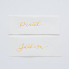 Rectangle Handwritten Vellum Place Card