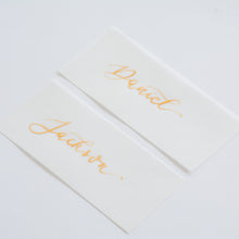Rectangle Handwritten Vellum Place Card