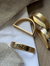 Personalised napkin rings set of 4