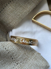 Personalised napkin rings set of 4