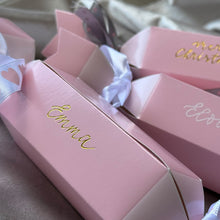 Festive Hot Foiled Crackers/Party Bon Bons set of 4