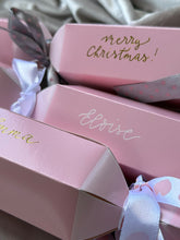 Festive Hot Foiled Crackers/Party Bon Bons set of 4