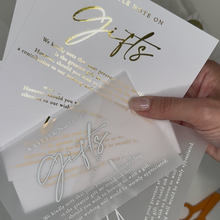 printable gift note card