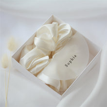 Silk Scrunchie in Personalised Box - 3.5 cm