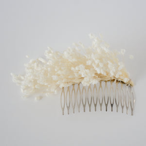French Combs from Dried and Preserved Flowers