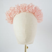 Soft Pink Hydrangea Preserved Flower Crown - Large