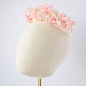 Pink Combination of Preserved Flower Crown - Large