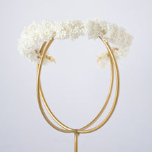 Rice Flower Preserved Flower Crown