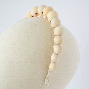 Boho Wooden Beads Headband