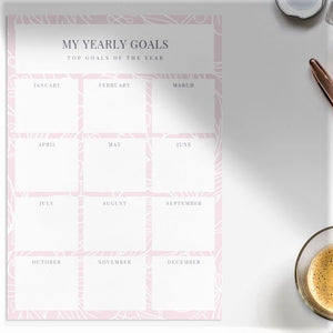 Yearly Goal Planner - PDF