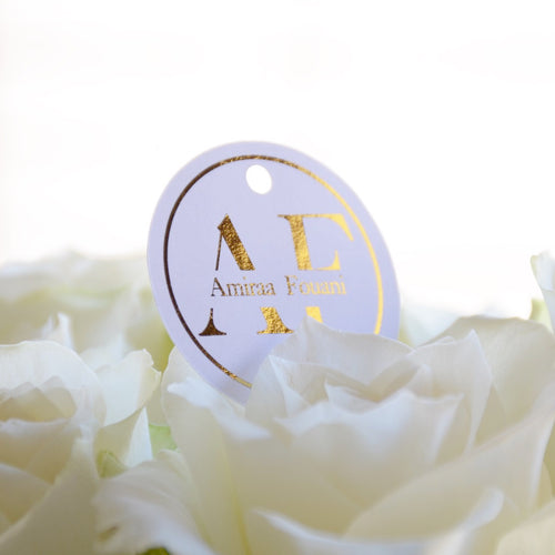 Personalised Round Foiled Swing Tag (220-250 gsm)