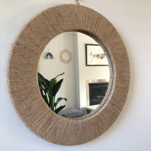 Handmade Natural Jute Mirror