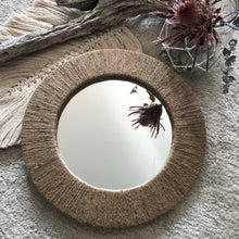 Handmade Natural Jute Mirror