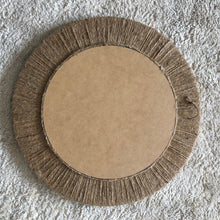 Handmade Natural Jute Mirror